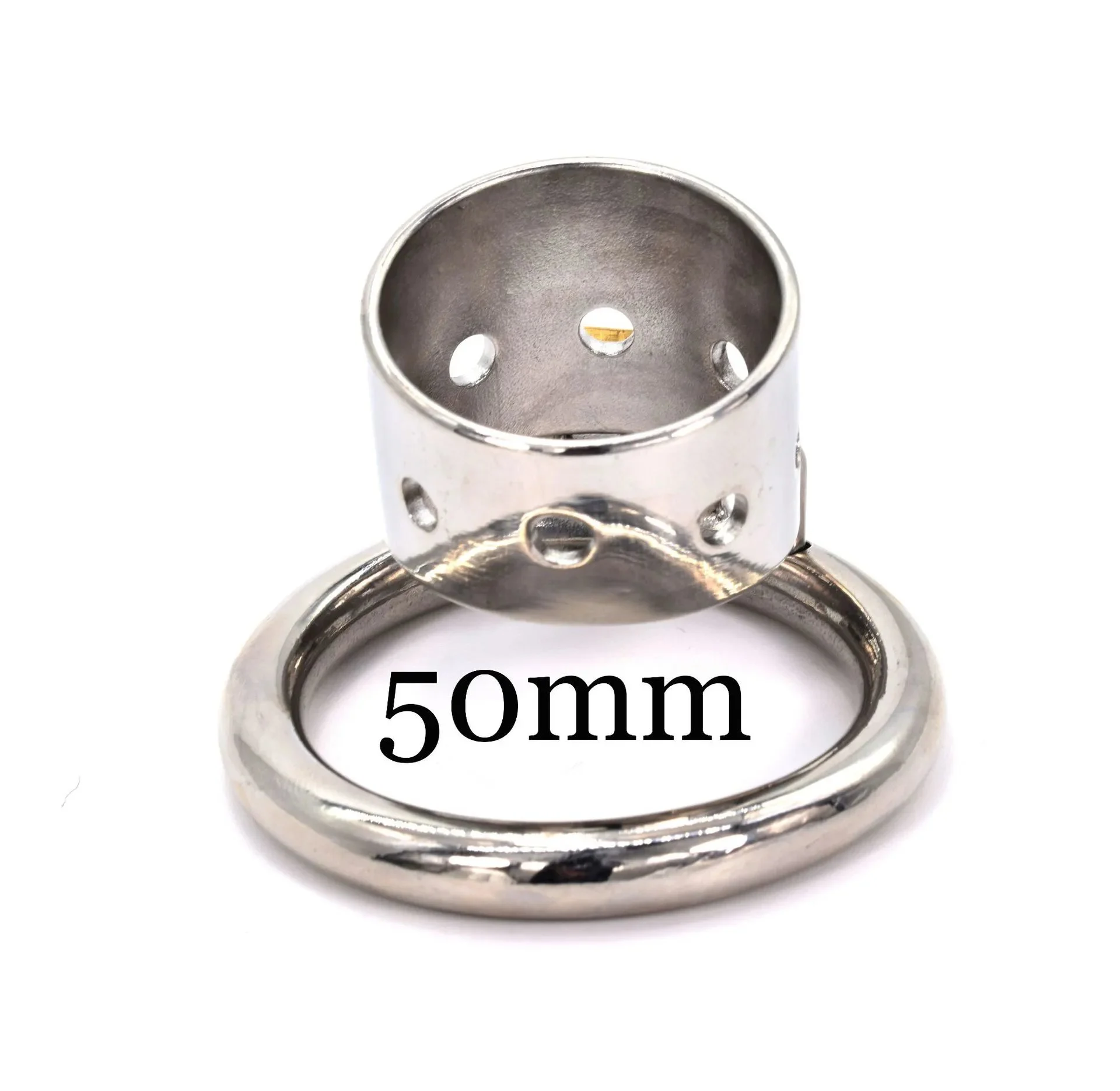35mm Cage Inner Diameter Stainless Steel Cock Cage Comfortable Sex Tool Cock Cage Male Chastity Devices for Men for Sex