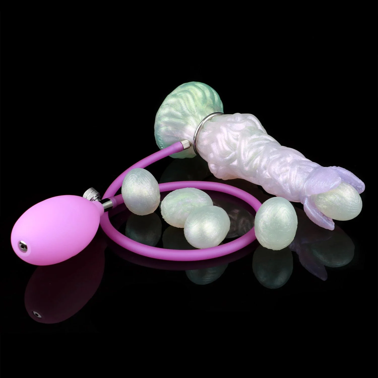 Pandora Ovipositor Dildo Sex Toy Fantasy Inflatable Laying Egg Dildo Female Vaginal Stimulator Silicone Anal Ovipositor