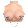 Stainless Steel Nipple Clamps Stimulate Breast Couples Flirting Toy Halloween Theme Pumpkin Head Horror Atmosphere Sex Toys