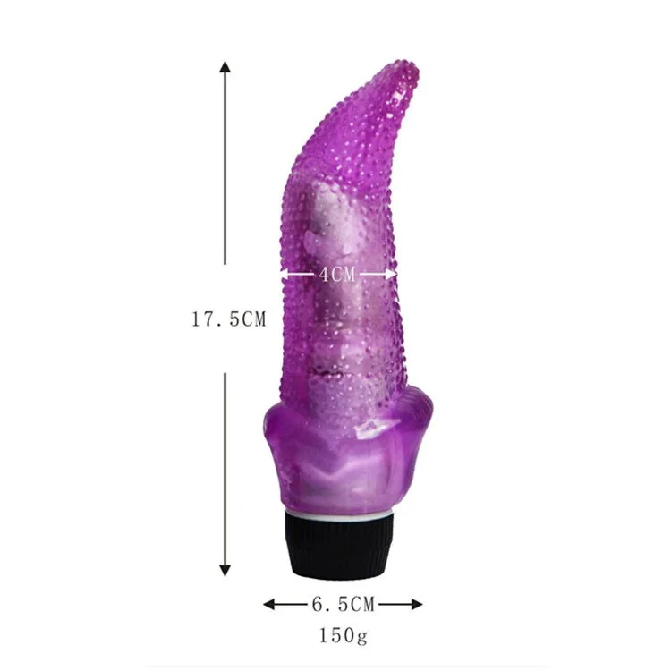 Female Masturbation Sex Toys for Women Realistic TPE Tongue Dildo Vibrator