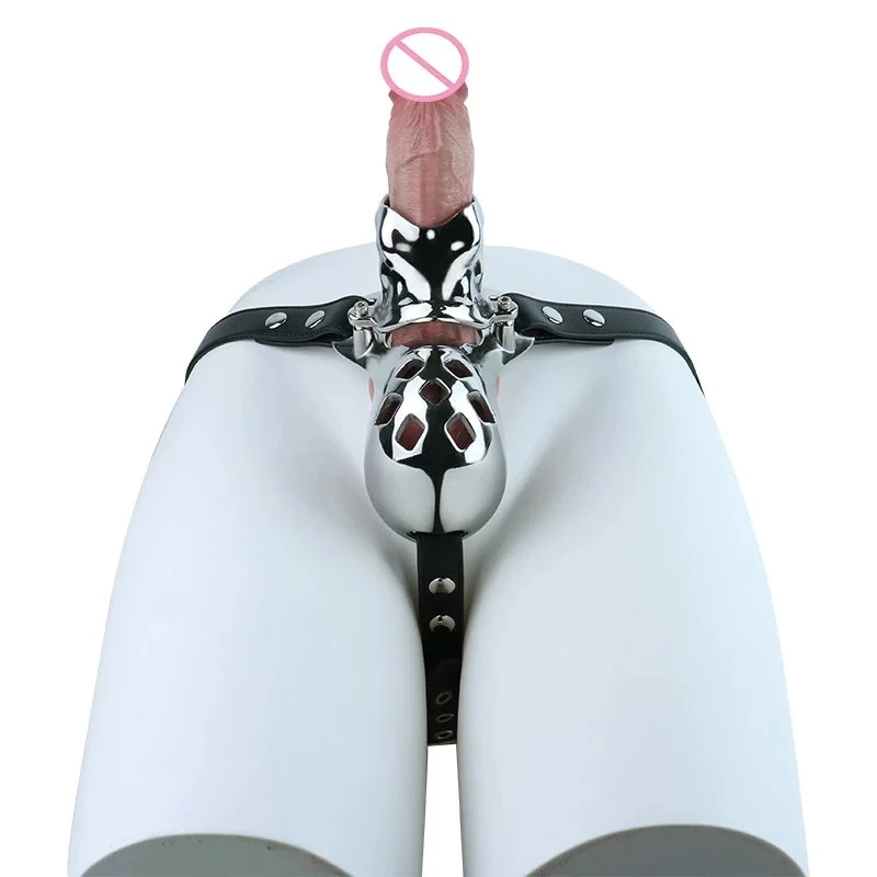 Stainless Steel Penis Rod Holder - Stable Support and Insertion Aid for Men's Sexual Health