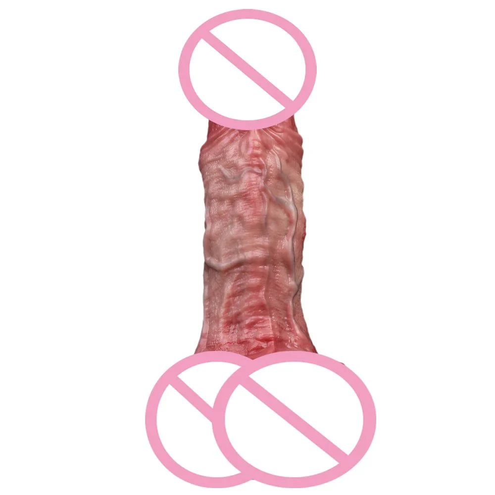 Realistic Thick XXL Dildo for Women Soft Vaginal Massage Sex Toy Chubby Glans Large Bulge Anal Plug Huge for Adult Masturbator