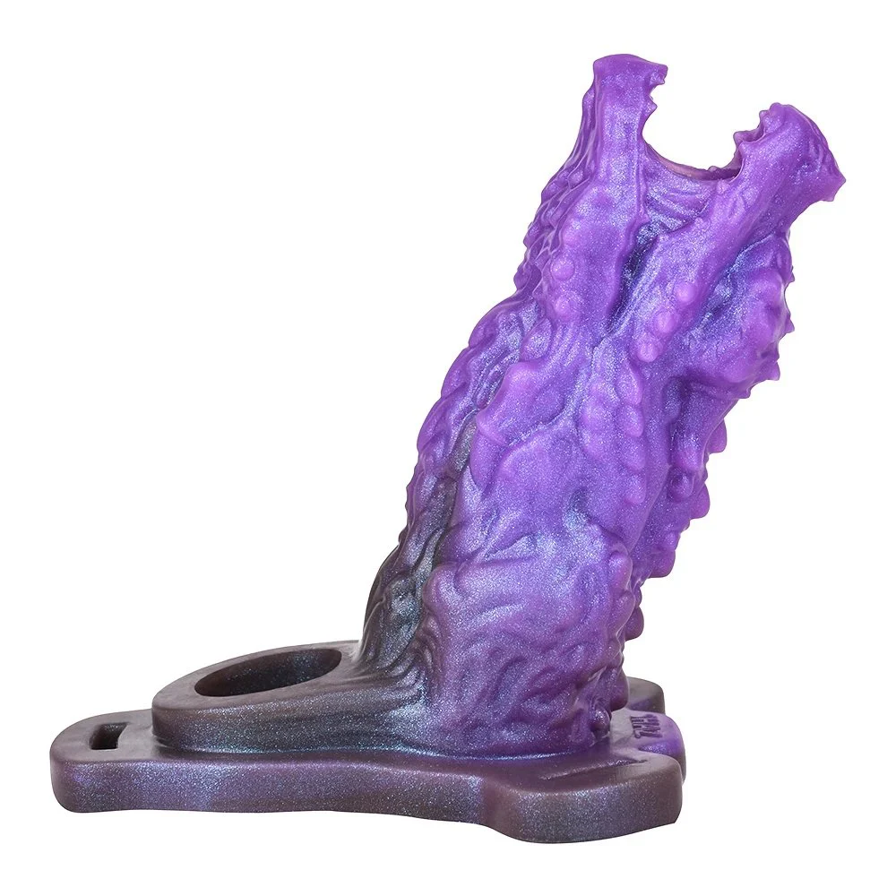 The Opening Design of the Dildo Sleeve Can Be Firmly Fixed on the Penis Effective Enlargement and Extension of the Suitable