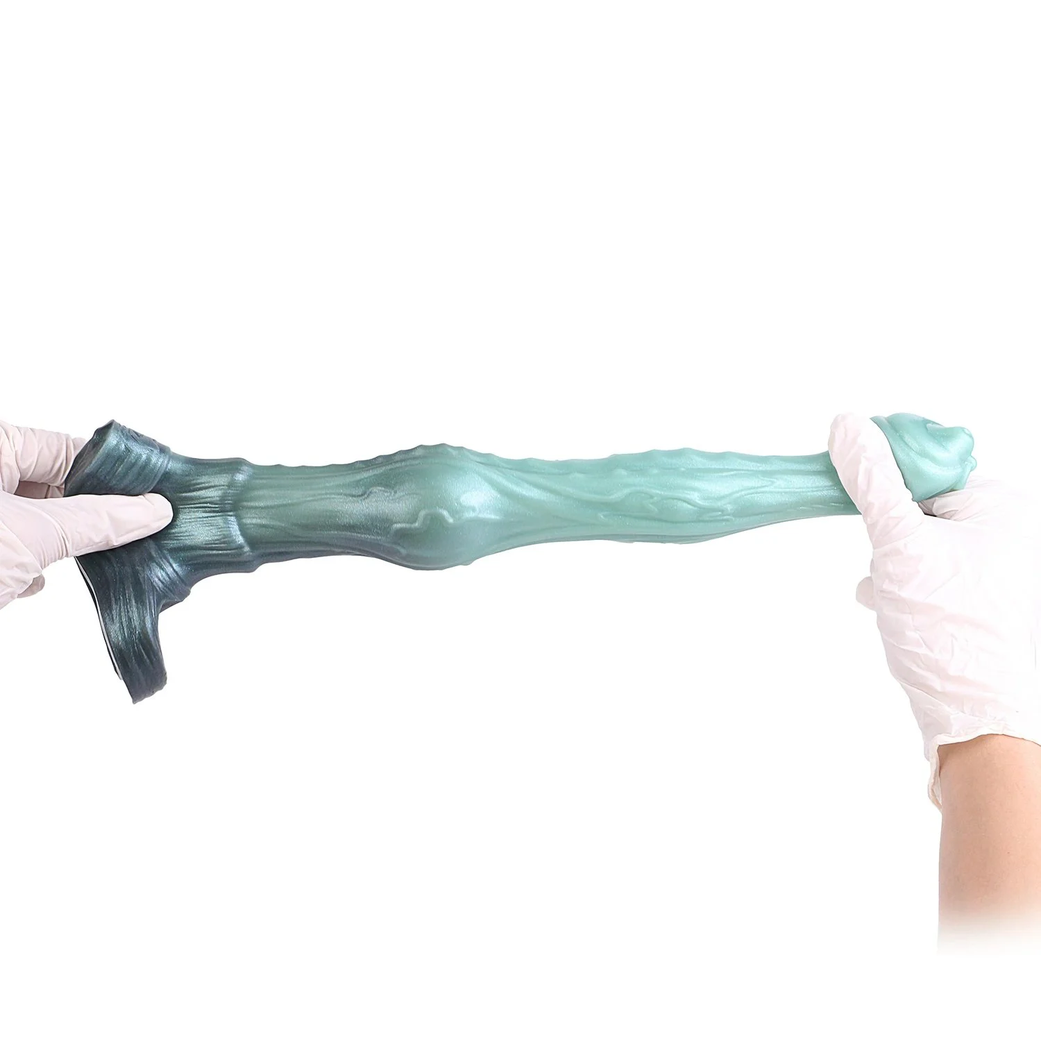 Silicone Hollow Big Knot Penis Sleeve Cock Extender Reusable Penis Sheath Delay Ejaculation Stronger Erection Sex Toys