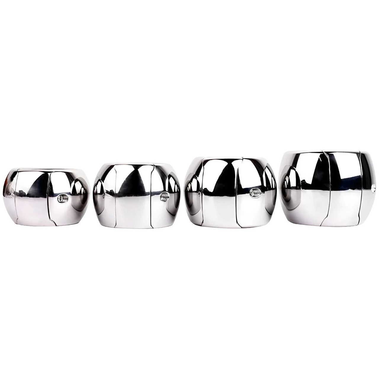 1128g Ring Weighted Stainless Steel Ball Stretcher Penis Ring Testicle Ring CBT Testicle Penis Exercises BDSM