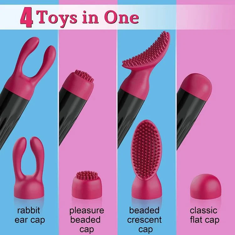 Multi- Head Bullets Vibrator Egg Sex Toy for Women AV Massage Female Masturbation