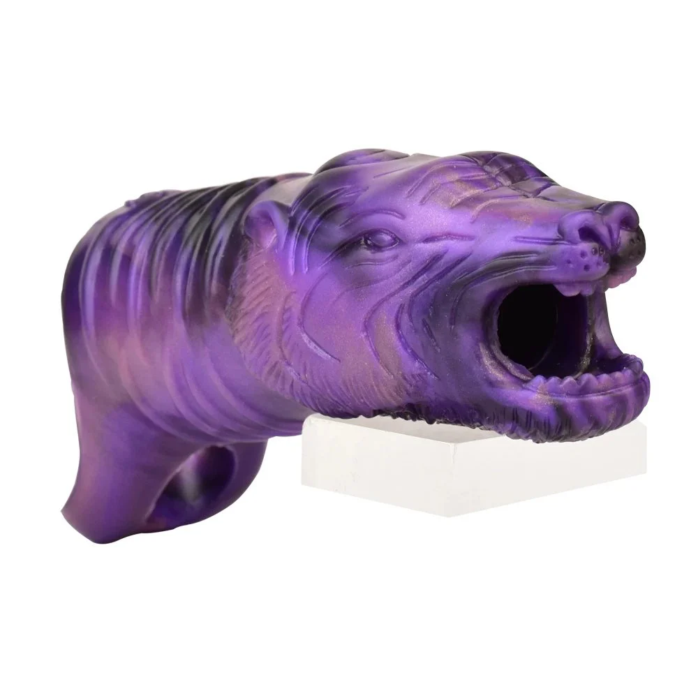 Tiger Men Penis Girth Sleeves Enlargement Sleeve Customised Made with High Quality Silicone Material for Adults