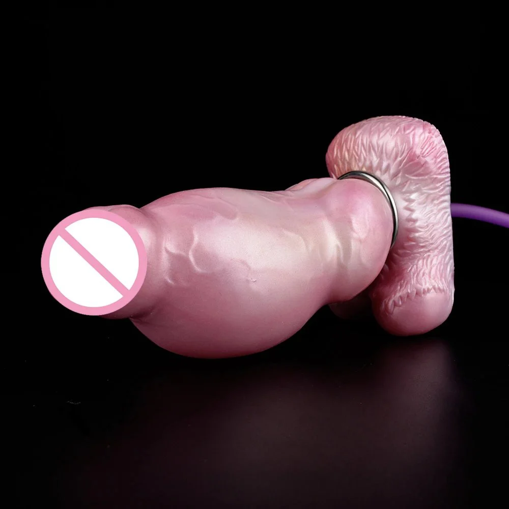 Shiba Inu Inflatable Dog Dildo Net Weight 467g Adult Inflatable Anal Plug