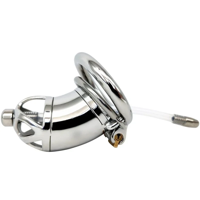 20B Male Chastity Lock Chastity Machine to Prevent Husband Derailment Abstain From Removing Metal Stainless Steel JJ Lock