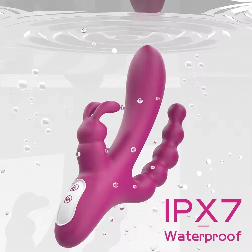 3 in 1 Vibrator Clitoris Stimulator Anal G-spot Consoladores Para Muje Vibrator for Women