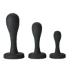 Silicone Anal Plug Training Set Anal Sex Trainer with Prostate Massage Anus Dilator Anal Ball for Beginners-Men Women