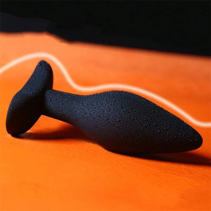 Silicone Anal Plug-Suction Cup Design for Male Anus Small Medium Large Sizes