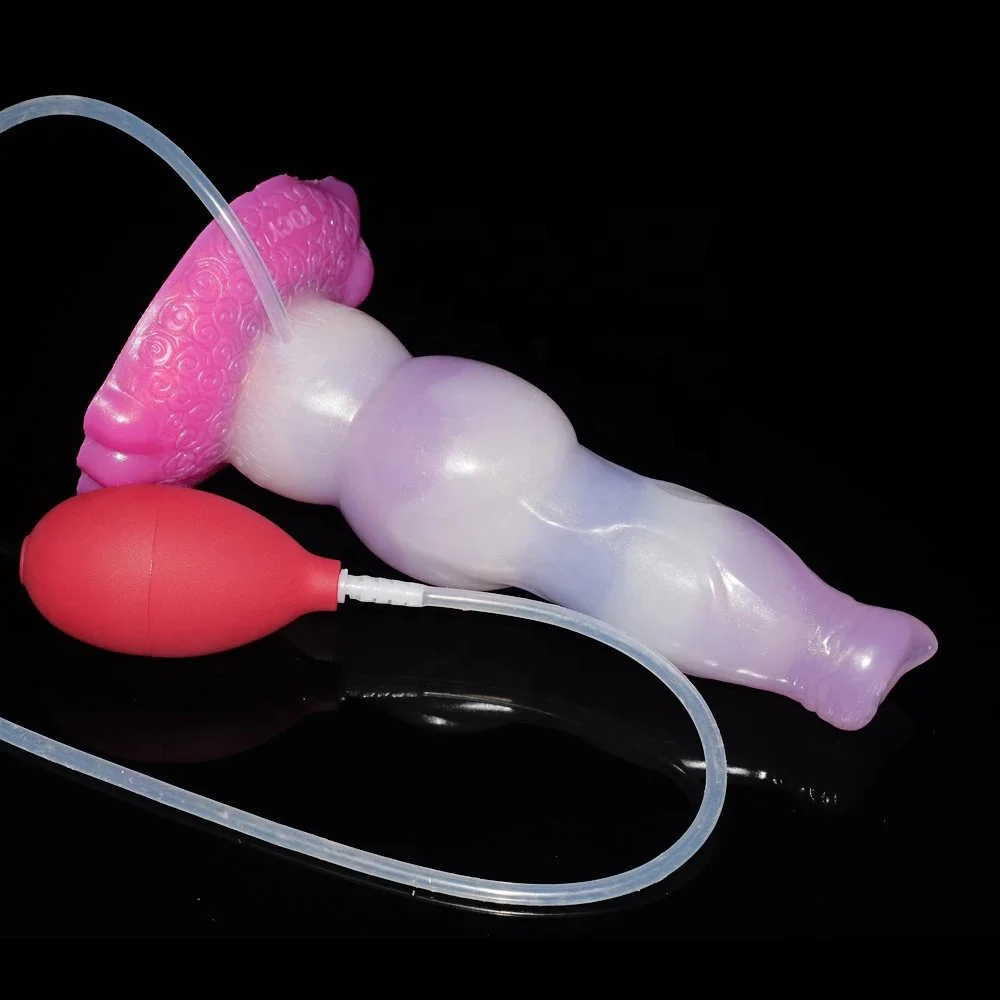 21.5cm Huge Dildo Realistic Spray Strap on Silicone Squirting Penis for Adults Game Toy