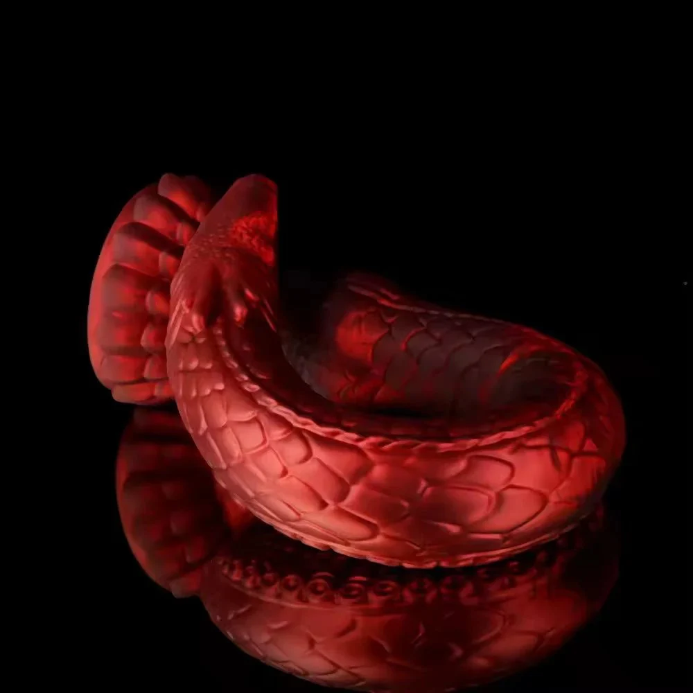 Eel Tentacle-shaped Alien Penis Long Anal Whip Soft Anal Dilator Butt Plug Eco-Friendly 100% Waterproof Silicone Adult Sex Toy