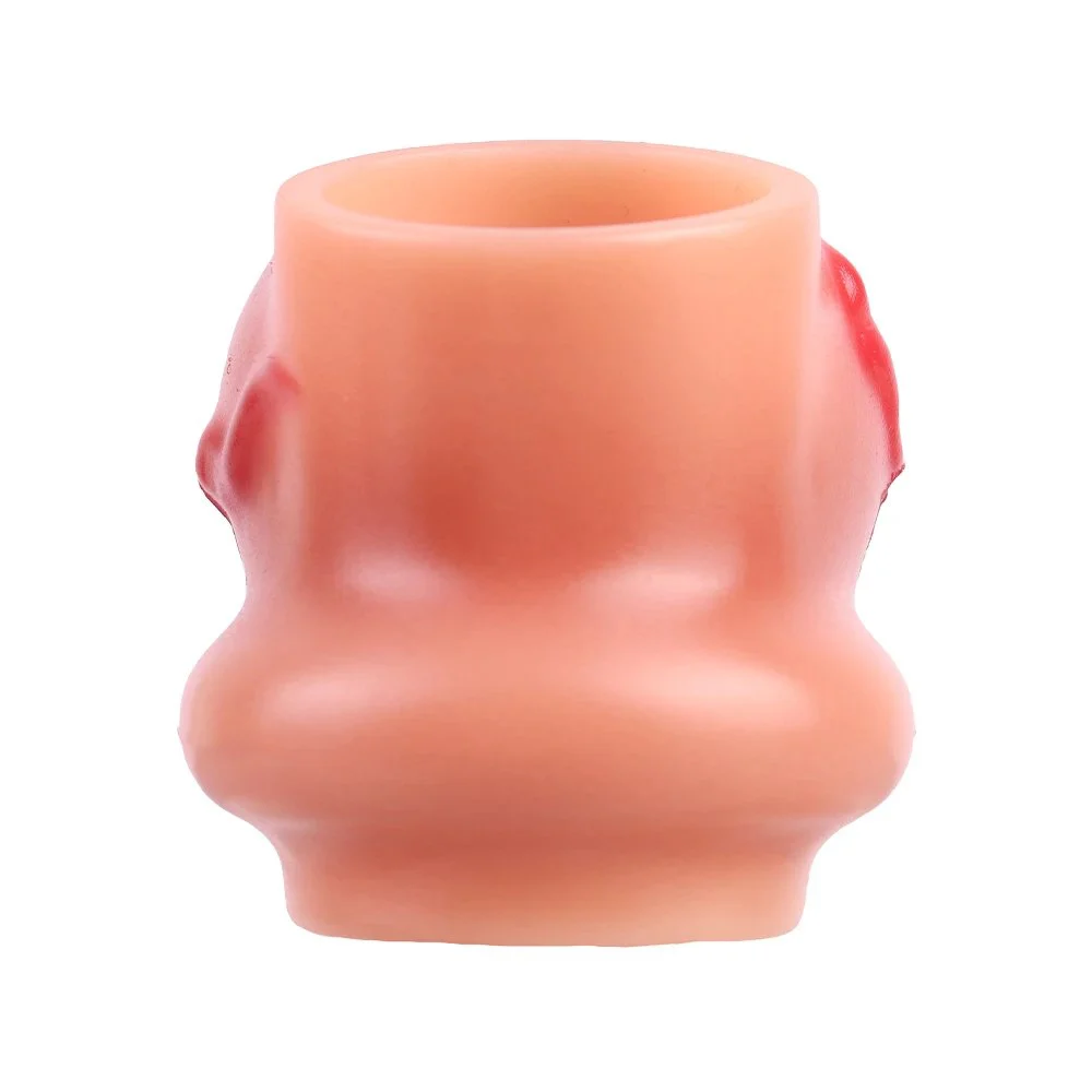 Simulation Dog Knot Penis Sleeve Male Penis Enlargement Soft Silicone Penis Ring Delayed Ejaculation Sex Toys