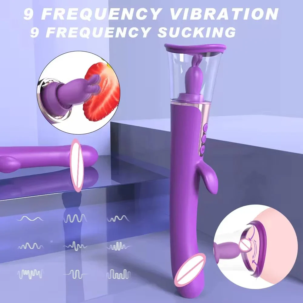 3 in 1 G Spot Vibrator Clitoris Stimulator Licking Tongue Clitoral Sucking Vibrator Masturbator for Women
