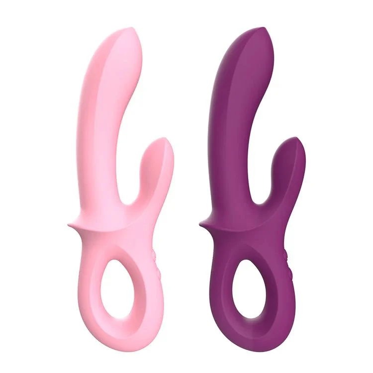 Liquid Silicone Female Masturbation Massage Stick Rabbit Vibrator G Sport Sex Toys for Women