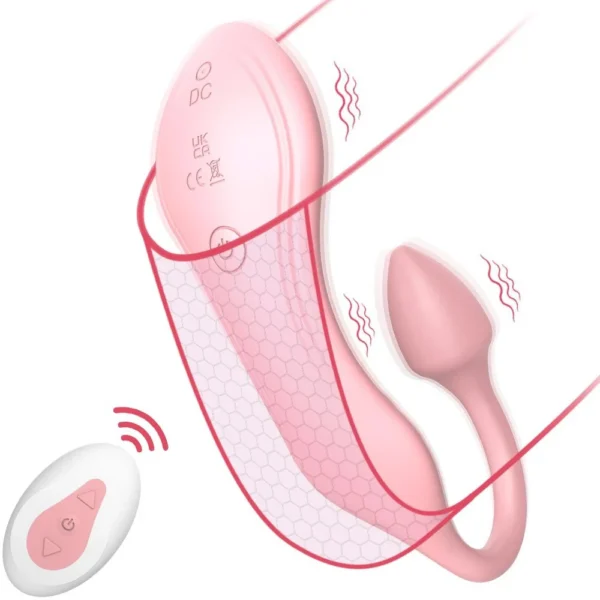 1Underwear Vibrator Sex Toys Anal Plug Vagina Clitoris Stimulation Clitoris Vibrating Panties for Woman