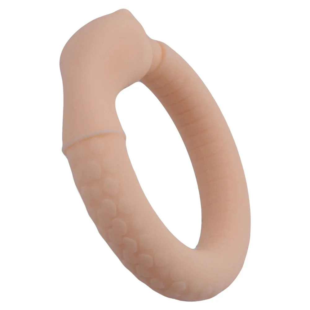 Soft Lock Sperm Ring Penile Ring Couple Adult Sex Products Men's Delay Silicone Locking Ring