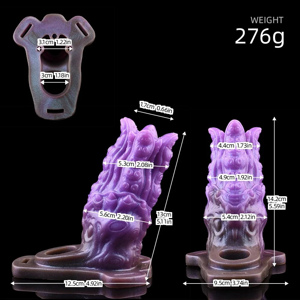 Reusable Soft Dildo Sleeve with Delay Ejaculation and Enlarger Enhancing Erection Cock Sleeve for Male Extender
