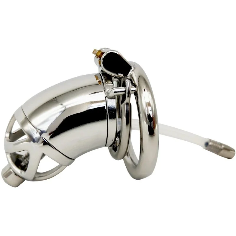 20B Male Chastity Lock Chastity Machine to Prevent Husband Derailment Abstain From Removing Metal Stainless Steel JJ Lock