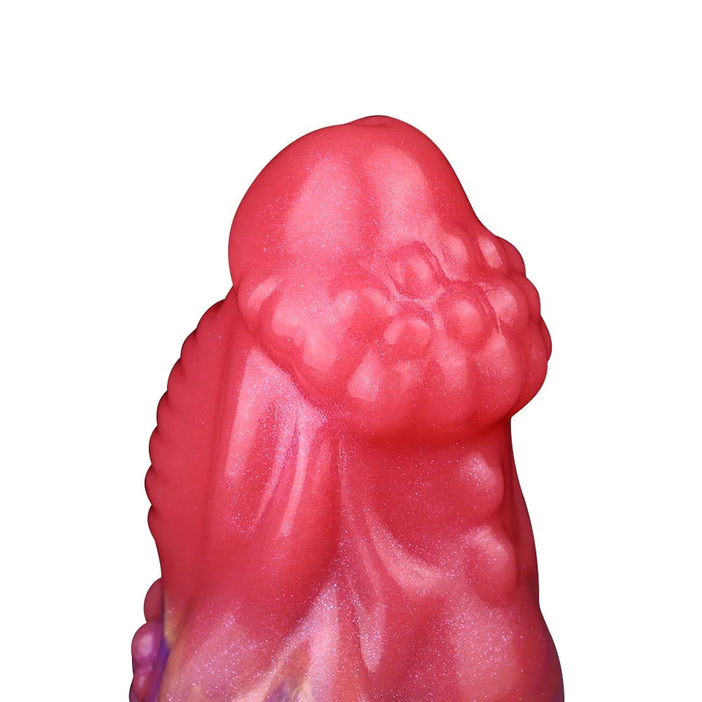 Fantasy Large Anal Plug Silicone Material Powerful Suction Cups Large Anal Plug Bumps for Increased Friction