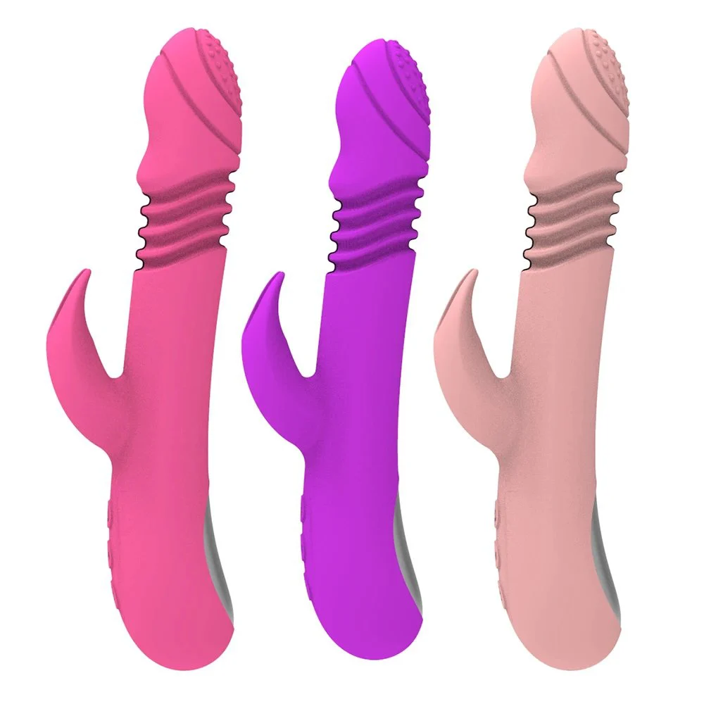 Gelance Adult Wireless Telescoping Sex Rabbit Vibrator Sex Toys G Spot Clitoral Dildo Vibrators Natural for Female Women