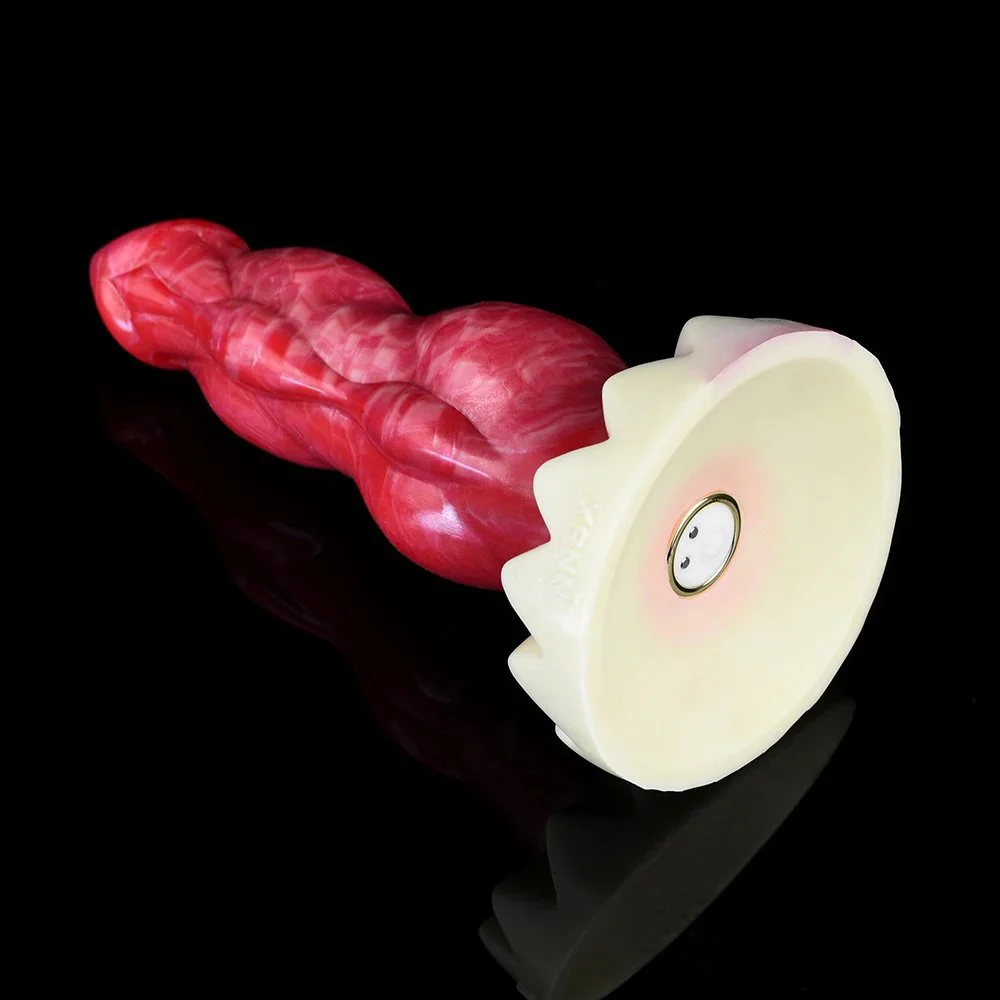 7 Inch Huge Animal Dog Anal Sexy to Toy Vibrator Artificial Liquid Silicone Anal Butt Plug for Women Sex