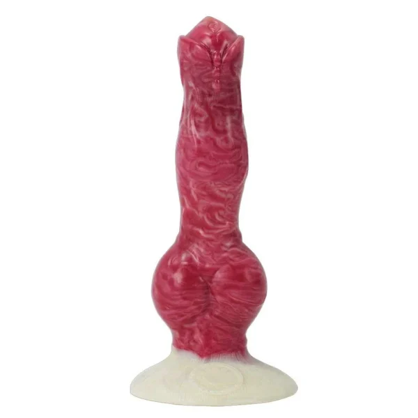 Artificial Rubber Dildo Hands-Free Realistic Animal Dog Penis Butt Plugs Huge Dildo for Women Men Sex Game Machine