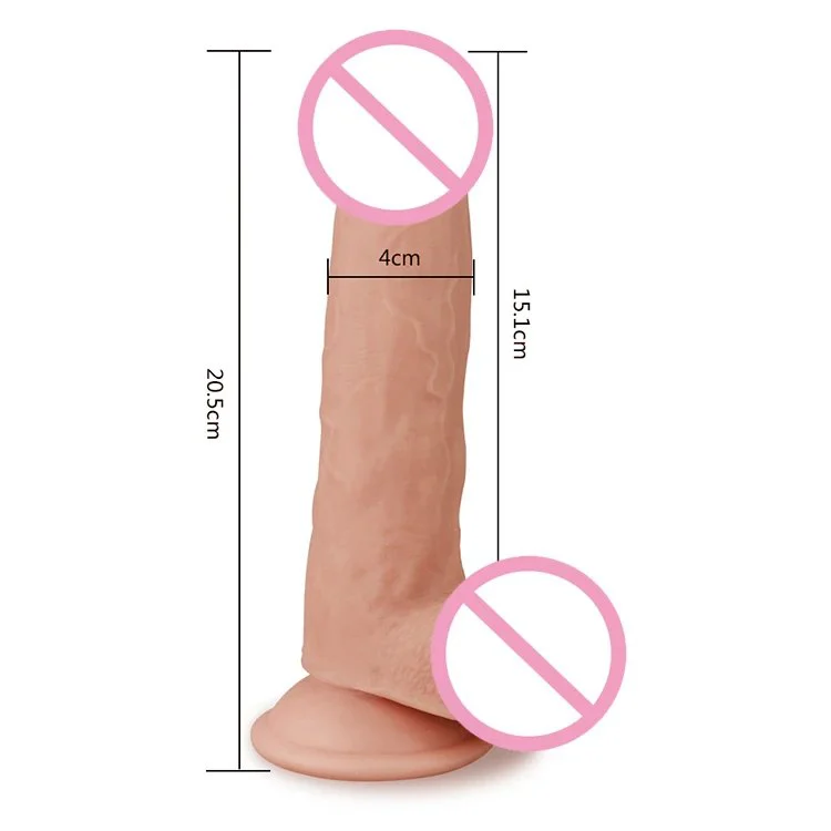 Plug Flesh Dildos Double Tpe Realistic Soft Waterproof Flexible Strong Suction Cup Dildo