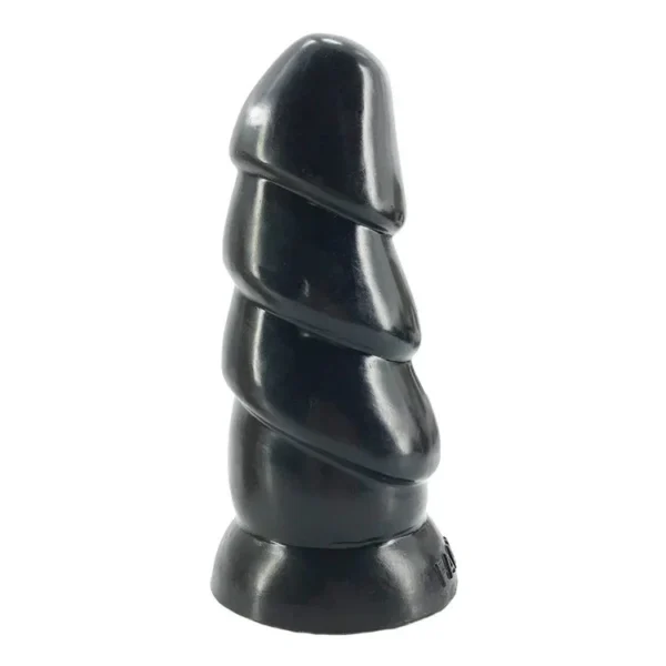 Insertable Length 15.5cm 6 5.2cm Large Thick Silicone Anal Toys Realistic Dildo Butt Plug Black Sex Toys Adult for Men