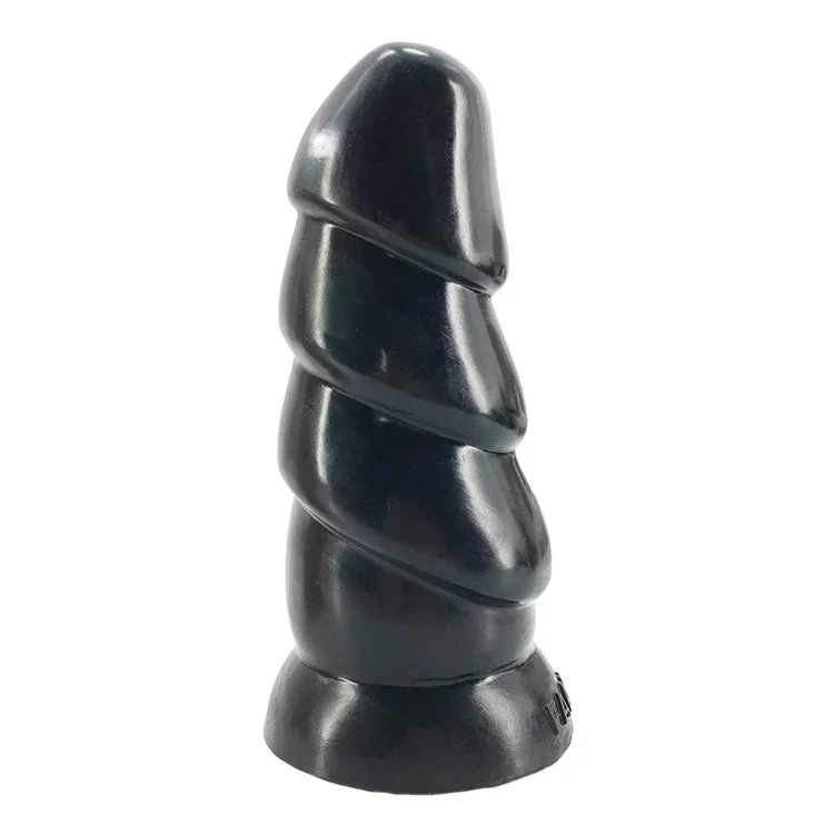 Insertable Length 15.5cm 6 5.2cm Large Thick Silicone Anal Toys Realistic Dildo Butt Plug Black Sex Toys Adult for Men