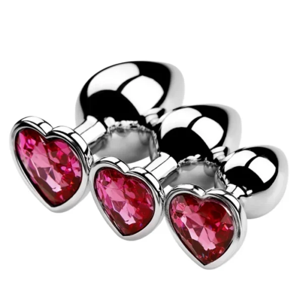 Colorful Anal Plug for Men or Women Metal Sex Toys for Anal Masturbation Ass Dilatation
