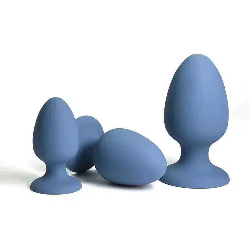 Long-term Wearable Anal and Vaginal Plug Soft Anal Sex Toys Small Butt Plug for Beginners