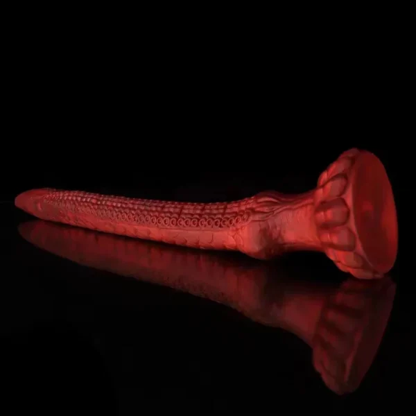 Eel Tentacle-shaped Alien Penis Long Anal Whip Soft Anal Dilator Butt Plug Eco-Friendly 100% Waterproof Silicone Adult Sex Toy
