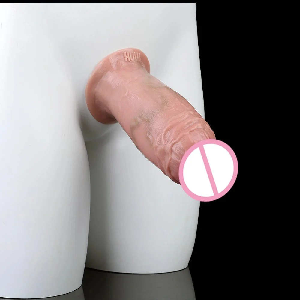 Huge Thick Anal Plug Dildo for Men & Women, Ultra-Stretch Simulator Toy, Gay Sex Trainer