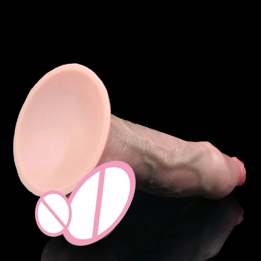 Large Anal Plug Silicone Anal Vaginal Dildo Prostate Dilator Fun Sex Toys for Men and Women