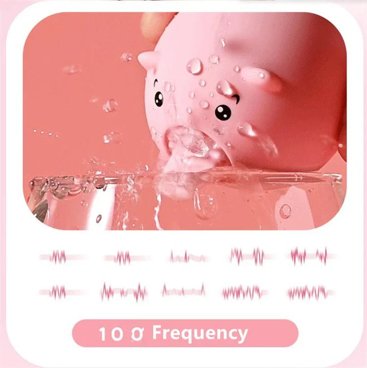 Lilo Vibrator Sex Toys for Women Nipple Clitorals Stimulator 10 Frequency Tongue Licking Mini Pig Vibrator