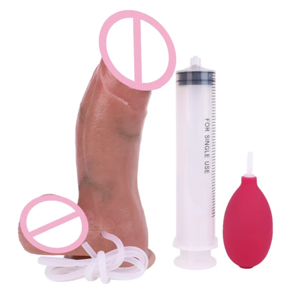 Sex Toys for Women Strong Suction Cup Anal Dildo With Squirting Function Orgasm Pleasure
