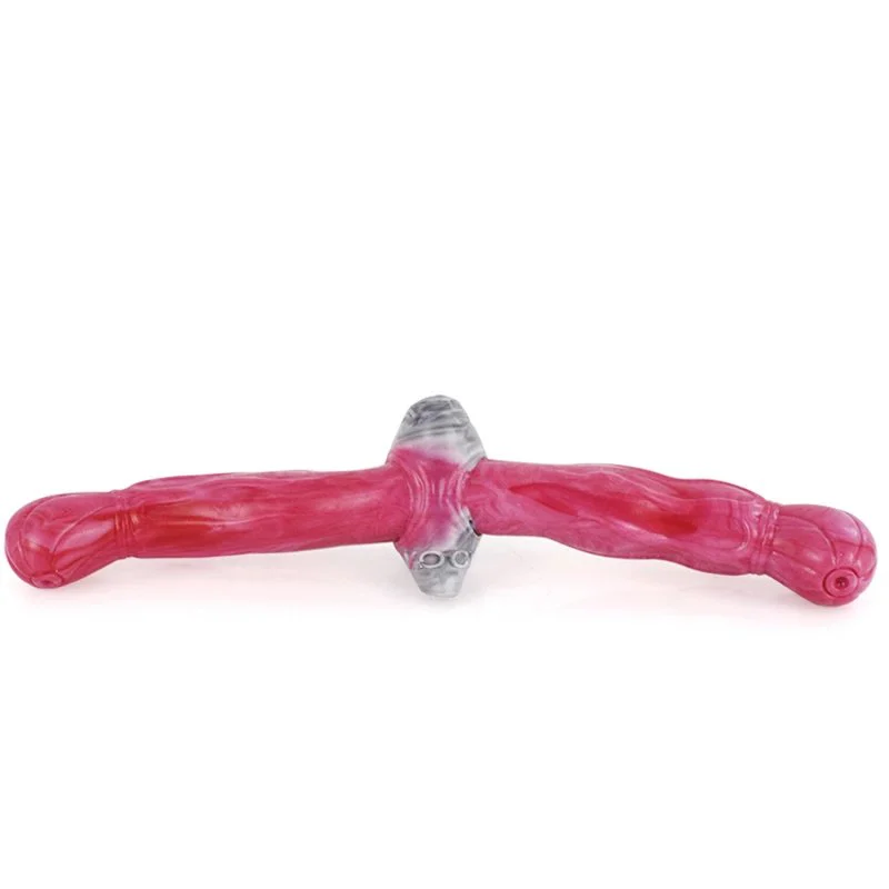 5 Inch Fantasy Monster Double Penetration Dildo Weird Gory Tentacle Sex Toy Made of Soft Silicone