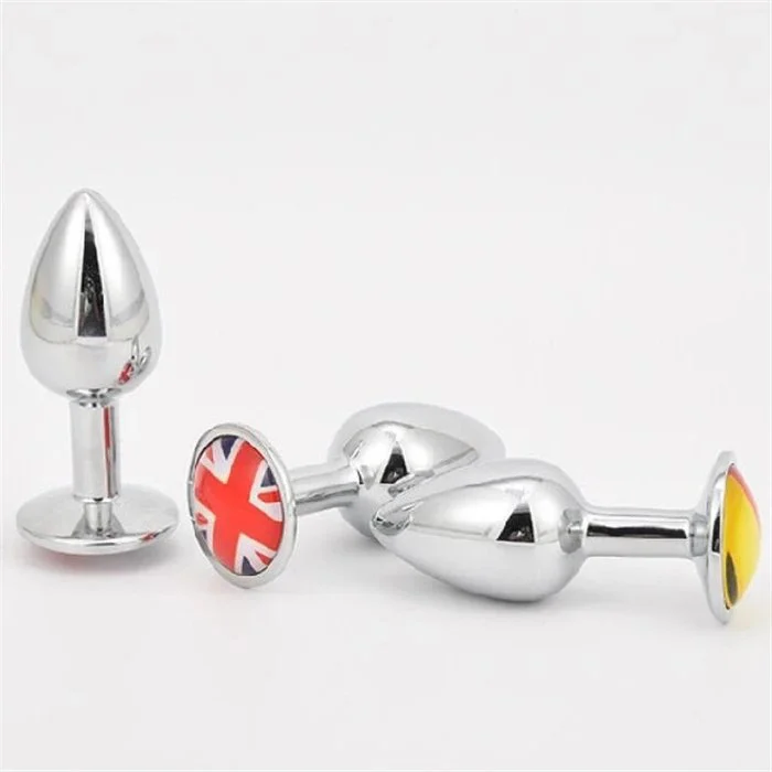 Creative Stainless Steel Jewelry Butt Plug Sex Product for Anal Enjoyment Sex Toys