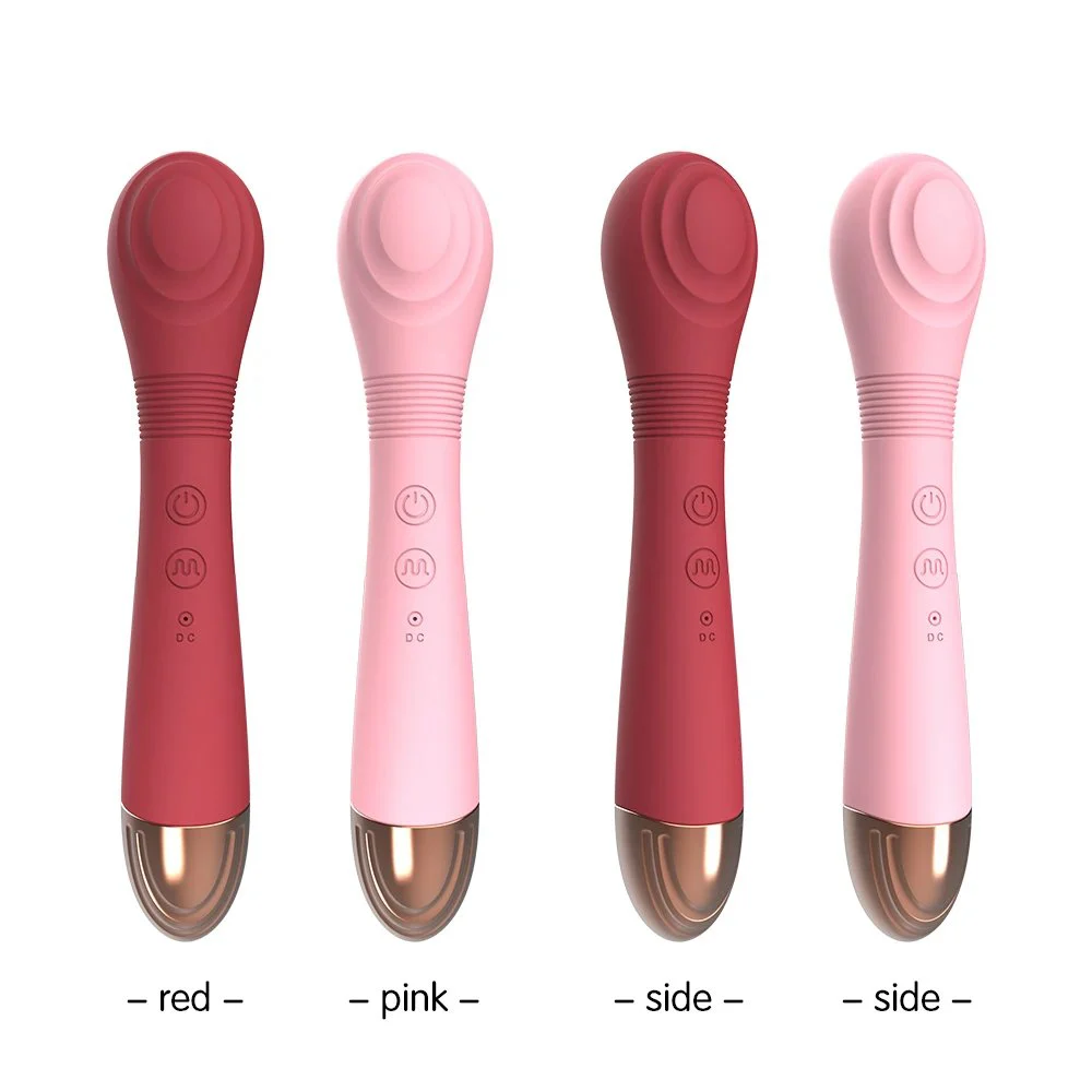 Gelance Double Head Vibrating Tongue Licking Vibrator Soft Silicone USB Charging G-spot Female Masturbation Vibrator