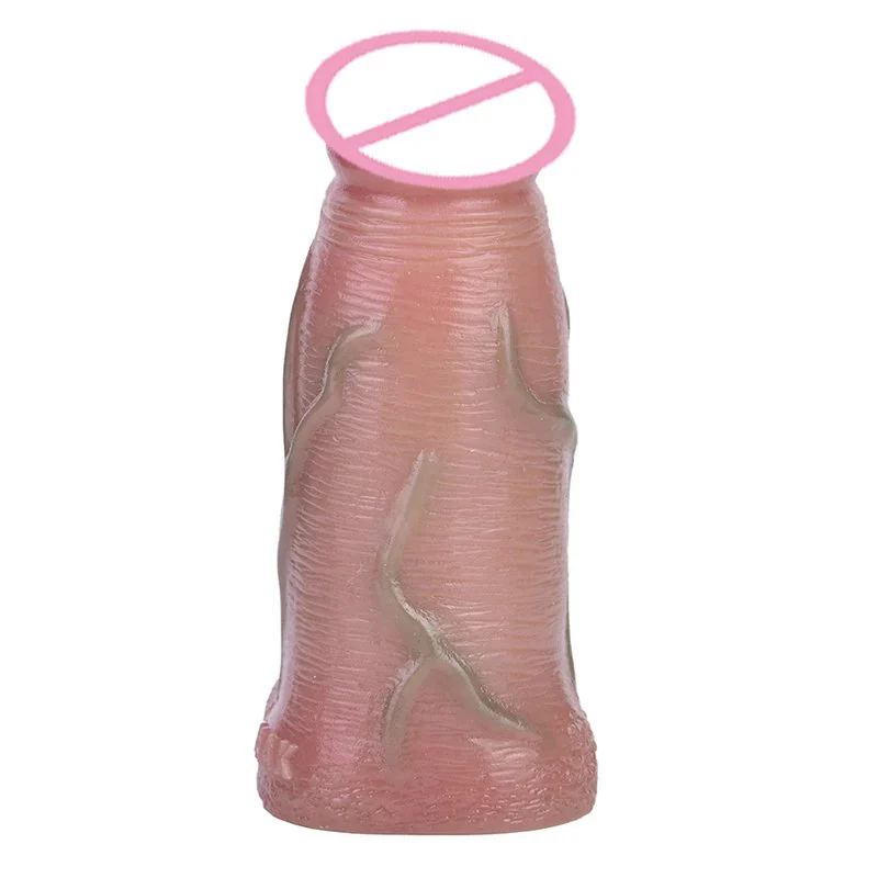 Sheath Platinum Silicone Open Tip Penis Extender Penis Sleeve Cover Penis Ring Delay Ejaculation Sleeve Cock Ring Reusable