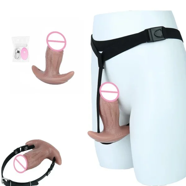 Full Set Butt Plug Kit with Two Size Options, Realistic Anal Plug Design, Lifelike Experience Adult Pleasure Toy