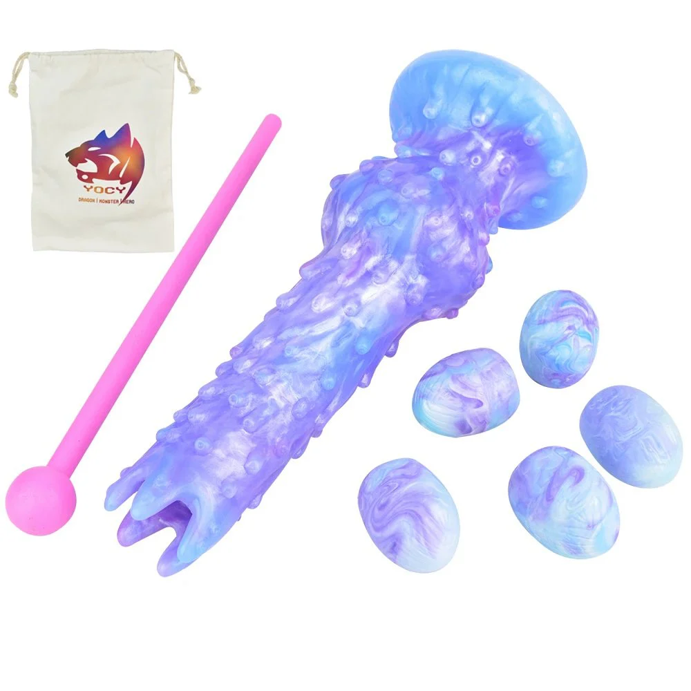 Fantasy Pandora Ovipositor Anal Plug Silicone Vagina Stimulation Adult Game Female Sex Toy Masturbator