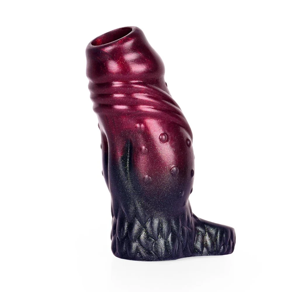 Soft Penis Sleeves Sex Reusable Cock Sleeve Enlarge Penis Enlargement Penis Extender Black for Couples Sex Toys for Men