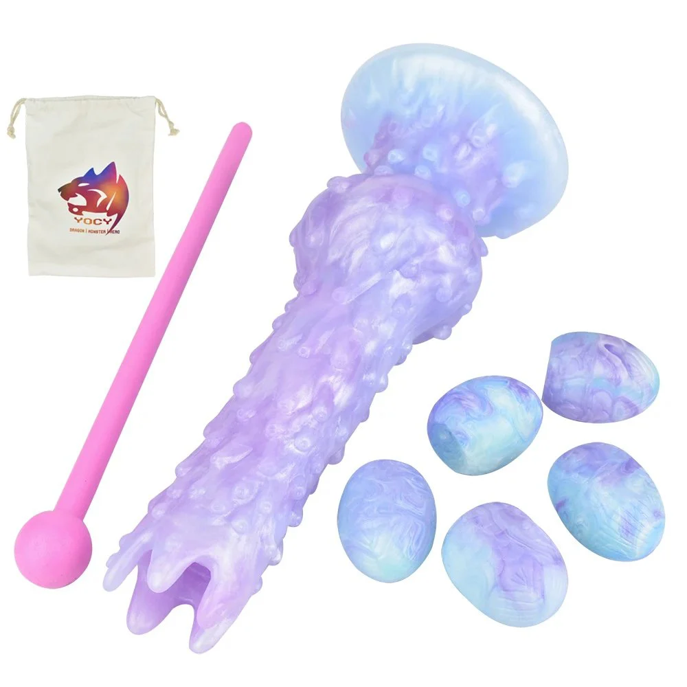 Fantasy Pandora Ovipositor Anal Plug Silicone Vagina Stimulation Adult Game Female Sex Toy Masturbator