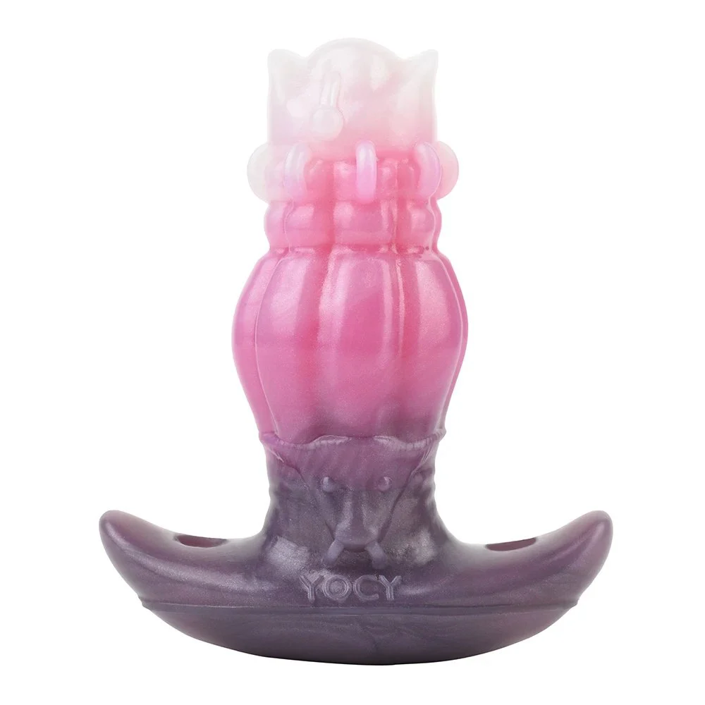 Fetish Dildo Anal Plug Vibrating Anal Plug Collar Plush Tail Game Dress up Kit Sexual Stimulation Gay Men Women Sex Toys