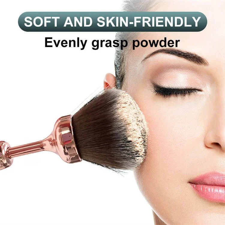 Nipple Clitoral Stimulator 10 Vibration Mode Silicone Makeup Brush Vibrator Discreet Sex Toy for Women