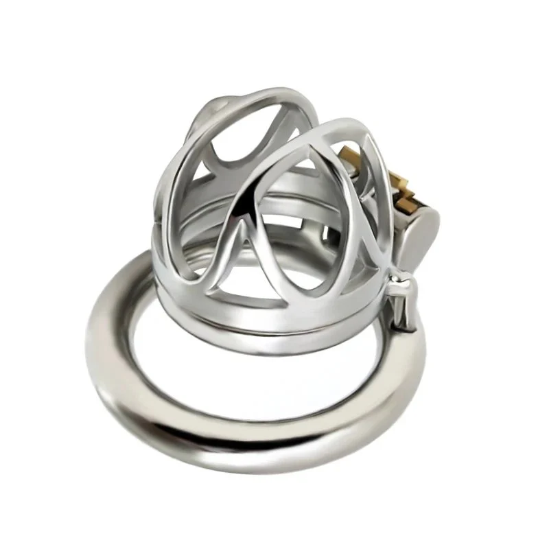 39 Chastity Lock for Men Out Wear Stainless Steel Chastity Device for Men's Sex Chastity Belt Short